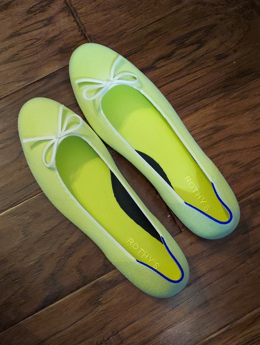 Rothys The Ballet Flat Chartreuse 10